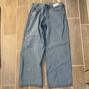 Abercrombie & Fitch Women's Wide Leg Jeans
